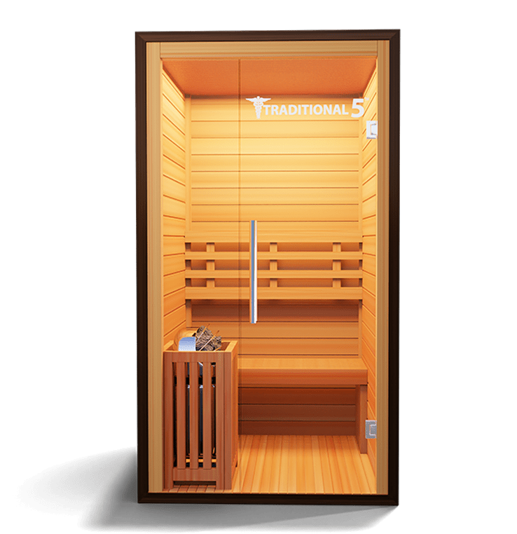 Medical Sauna 2 Person Home Steam Sauna | Traditional 5™ - Traditional Sauna
