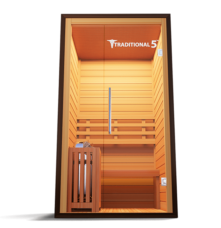 Medical Sauna 2 Person Home Steam Sauna | Traditional 5™ - Traditional Sauna