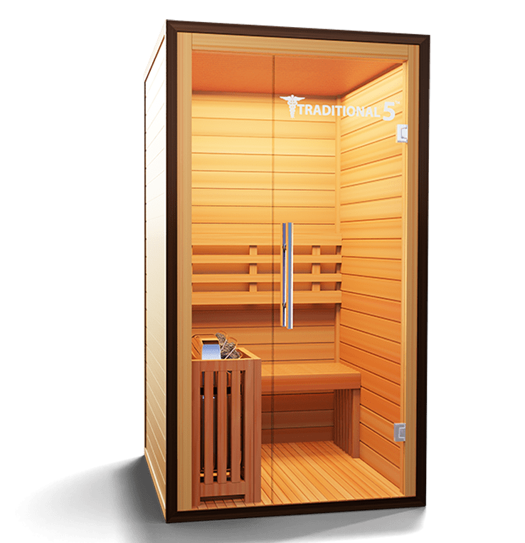 Medical Sauna 2 Person Home Steam Sauna | Traditional 5™ - Traditional Sauna