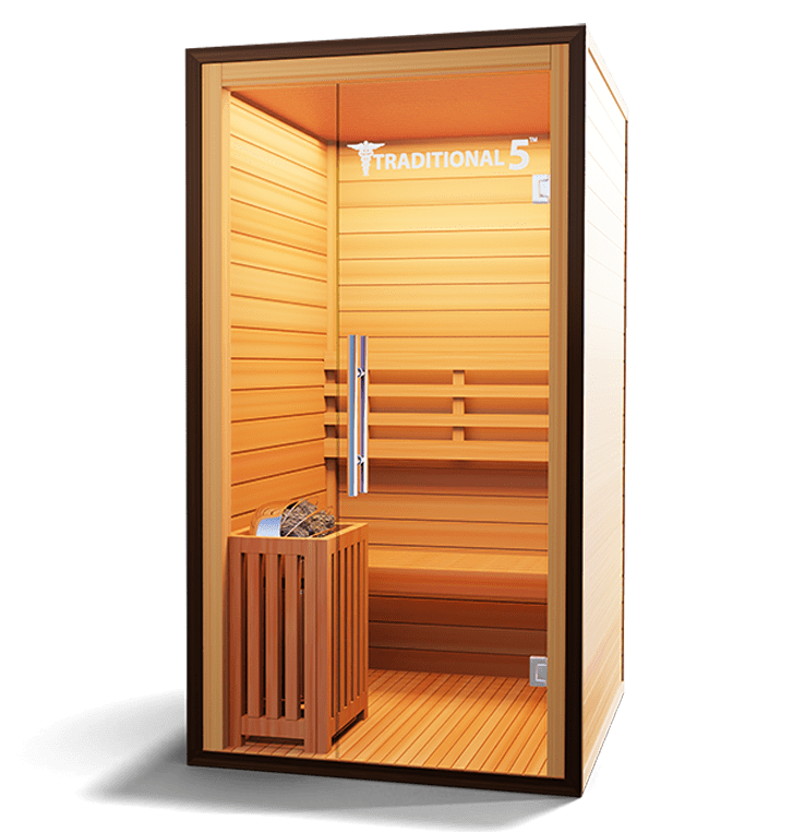 Medical Sauna 2 Person Home Steam Sauna | Traditional 5™ - Traditional Sauna