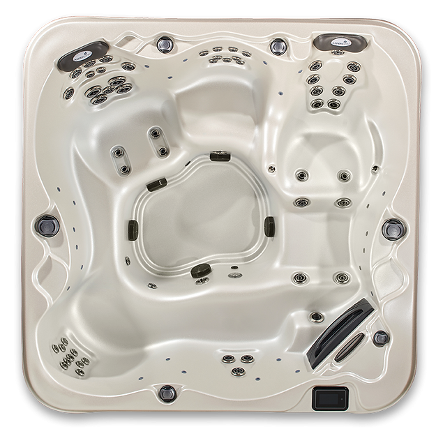 El Dorado Hot Tub - 5 Adults 7' Deep Comfort Spa for Full-Body Hydrotherapy