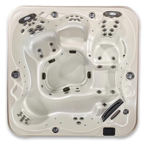 Aspen Spas El Dorado Hot Tub - 5 Adults 7' Deep Comfort Spa for Full-Body Hydrotherapy