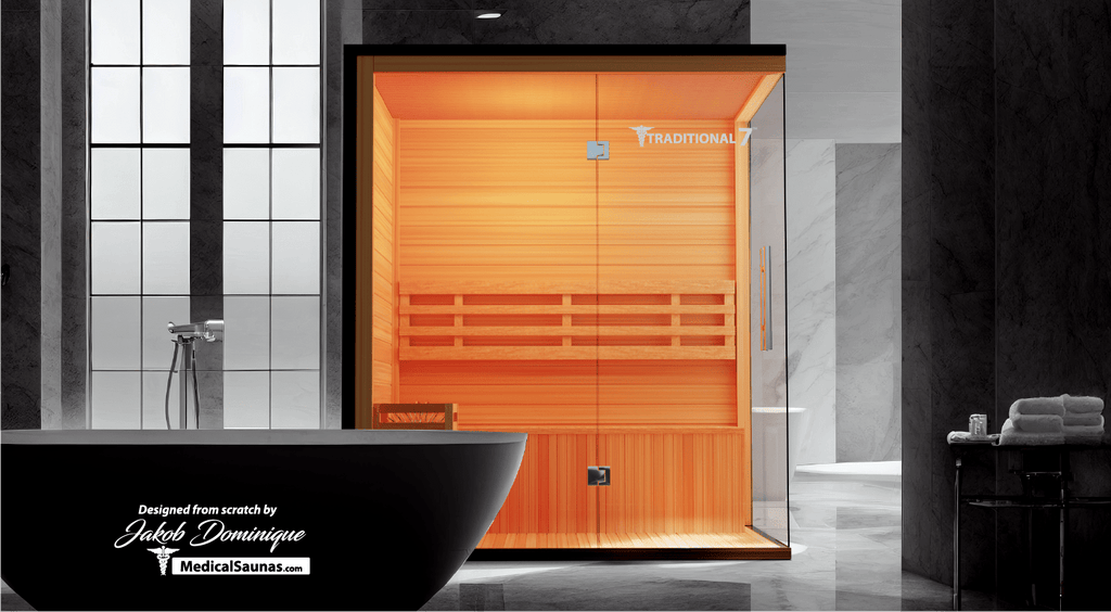 Medical Sauna 3 Person Home Steam Sauna | Traditional 7™ - Traditional Sauna