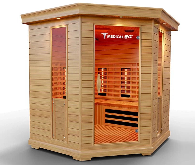 Medical Sauna 6 Person Indoor Infrared Full Spectrum Sauna | Medical 6 Plus™ - Infrared Sauna
