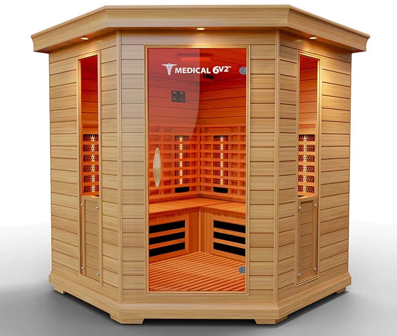 Medical Sauna 6 Person Indoor Infrared Full Spectrum Sauna | Medical 6 Plus™ - Infrared Sauna
