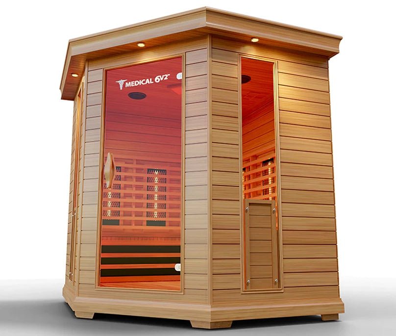 Medical Sauna 6 Person Indoor Infrared Full Spectrum Sauna | Medical 6 Plus™ - Infrared Sauna