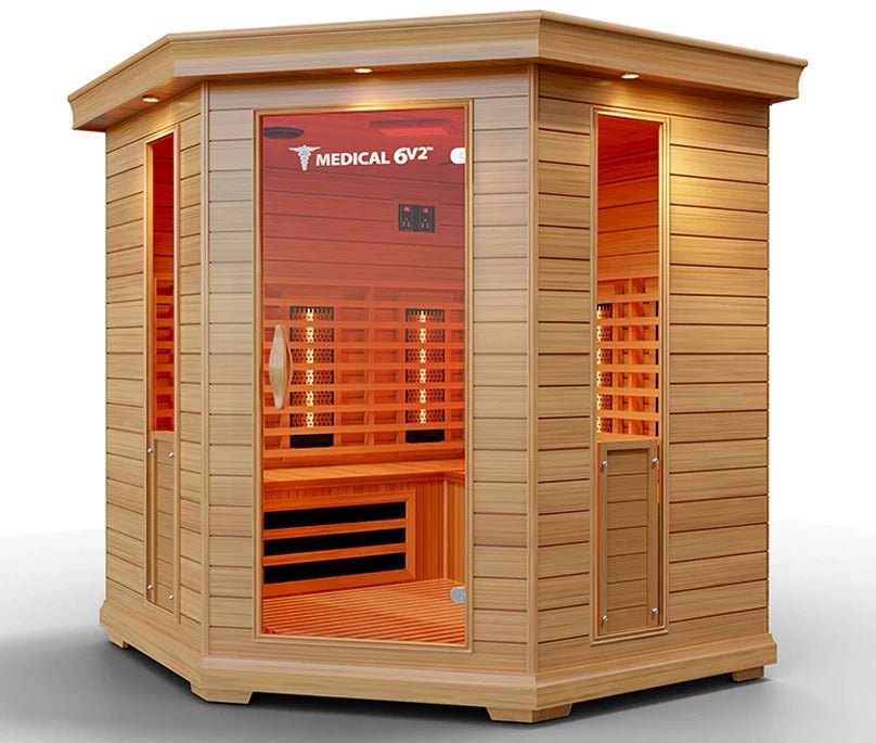 Medical Sauna 6 Person Indoor Infrared Full Spectrum Sauna | Medical 6 Plus™ - Infrared Sauna