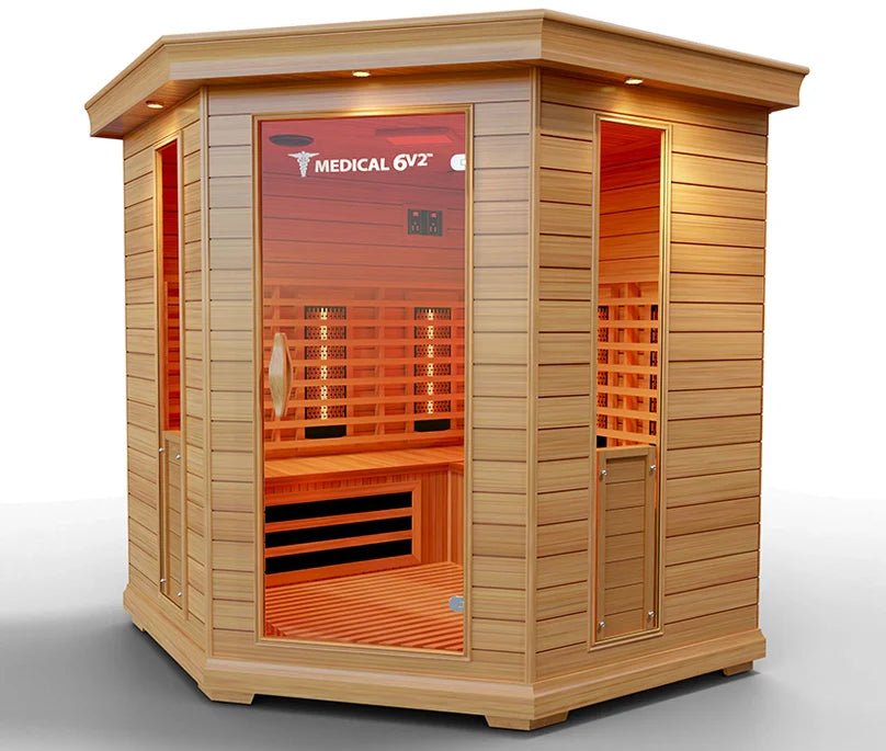 Medical Sauna 6 Person Indoor Infrared Full Spectrum Sauna | Medical 6 Plus™ - Infrared Sauna