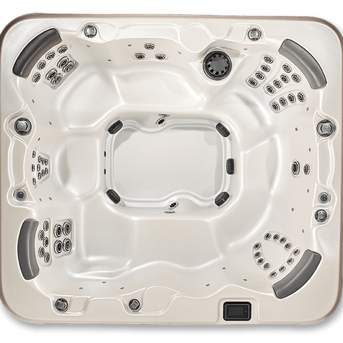 Aspen Spas Alpine Hot Tub -Spacious 7' × 8'&Spa 7 Adults Therapy Experience with Elegant Design - Hot Tubs