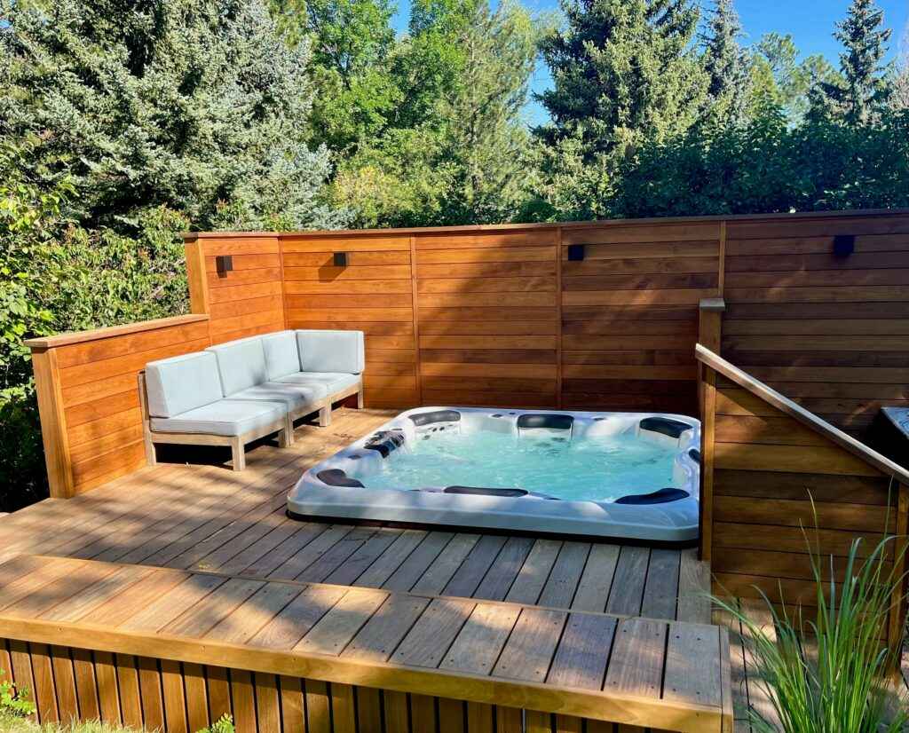 Aspen Spas Alpine Hot Tub -Spacious 7' × 8'&Spa 7 Adults Therapy Experience with Elegant Design - Hot Tubs