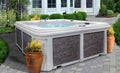 Aspen Spas Arcadia Luxury Hot Tub – 8' Spa 7 Adults with Dual Captain’s Chairs & Open Footwell - Hot Tubs