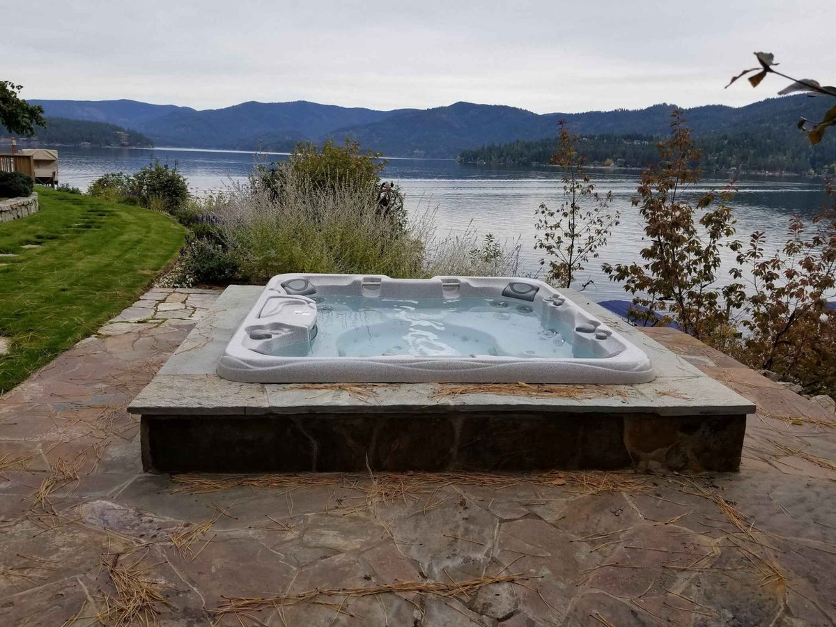 Aspen Spas Aspen Spas El Dorado Hot Tub - 5 Adults 7' Deep Comfort Spa for Full-Body Hydrotherapy - Hot Tubs