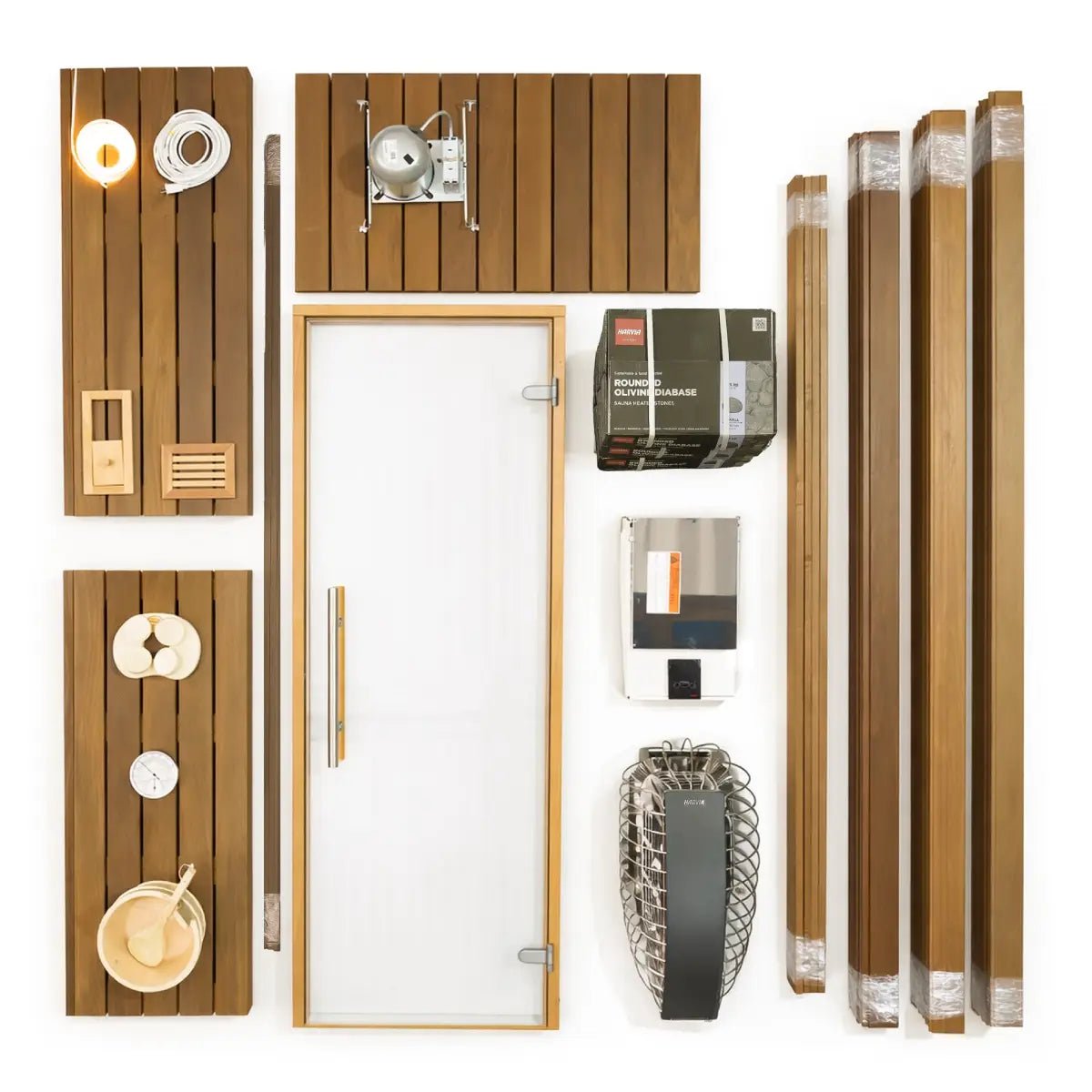 Cambium Cambium Carbon Smart Indoor Saunas - 3' x 4' x 8' - Custom Sauna