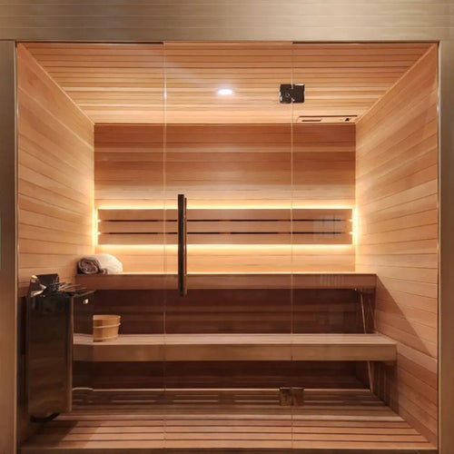 Cambium Cambium Carbon Smart Saunas - 4' x 8' x 8' - Custom Sauna