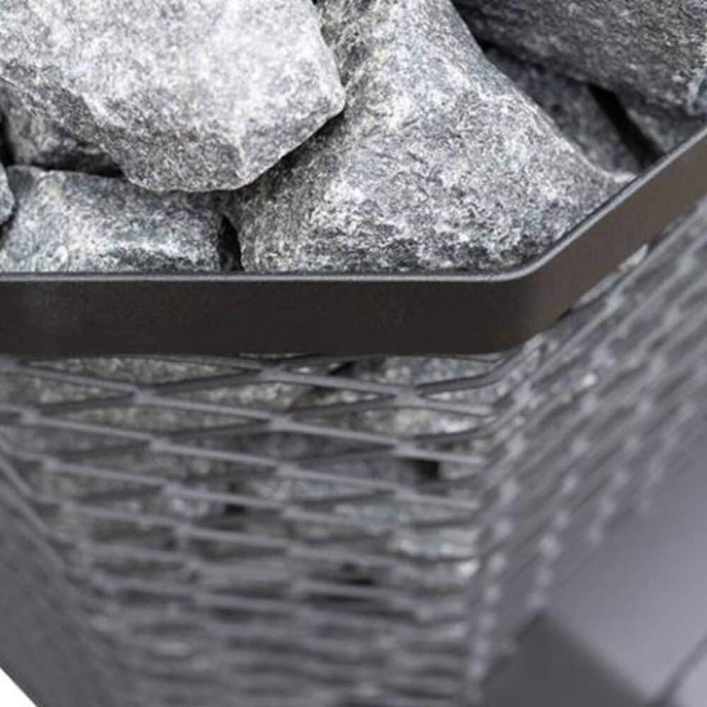 COZY HEAT Cozy Heat Wood-Burning Floor Mount Sauna Stove With Chimney Kit And Sauna Stones - Wood-Burning Sauna Heater