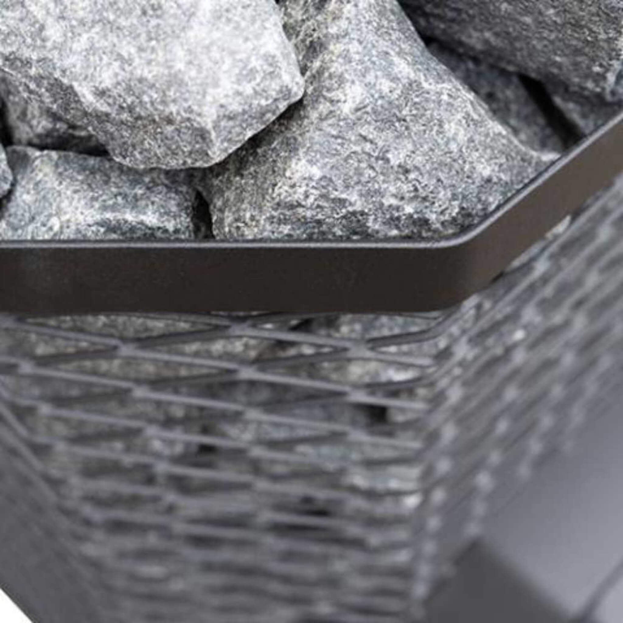 COZY HEAT Cozy Heat Wood-Burning Floor Mount Sauna Stove With Chimney Kit And Sauna Stones - Wood-Burning Sauna Heater