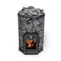 COZY HEAT Cozy Heat Wood-Burning Floor Mount Sauna Stove With Chimney Kit And Sauna Stones - Wood-Burning Sauna Heater
