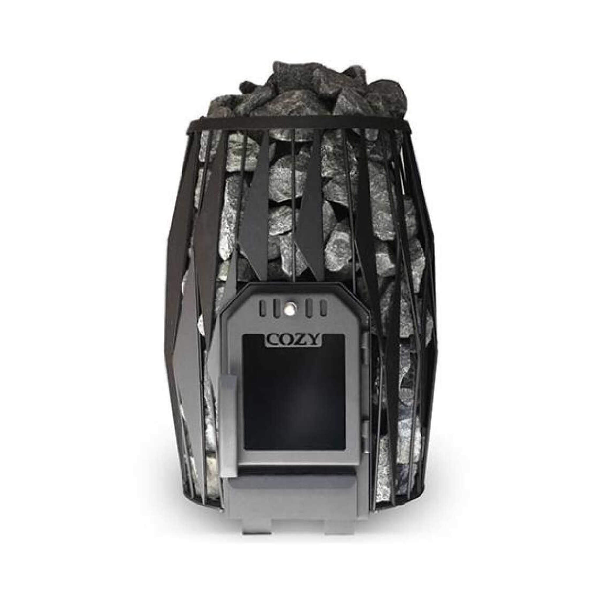 COZY HEAT COZY OG Wood-Burning Sauna Stove With Sauna Stones - Wood-Burning Sauna Heater