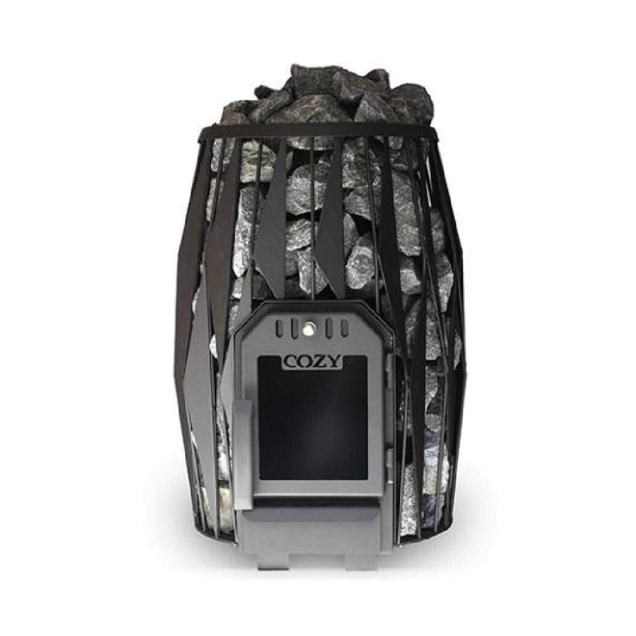 COZY HEAT COZY OG Wood-Burning Sauna Stove With Sauna Stones - Wood-Burning Sauna Heater