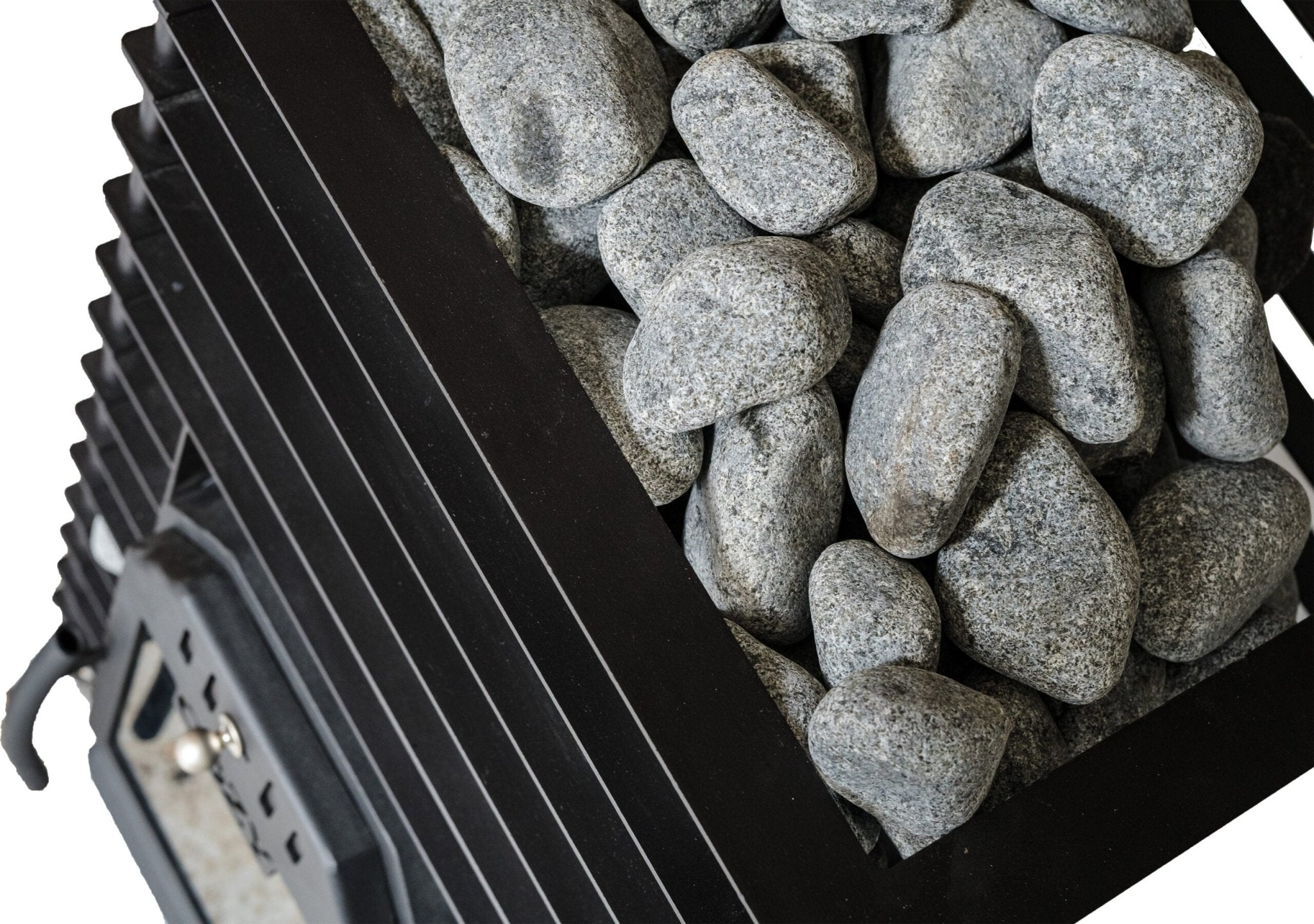 COZY HEAT COZY Quattro Wood-Fired Sauna Stove With Sauna Stones - Wood-Burning Sauna Heater