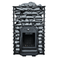 COZY HEAT COZY Quattro Wood-Fired Sauna Stove With Sauna Stones - Wood-Burning Sauna Heater