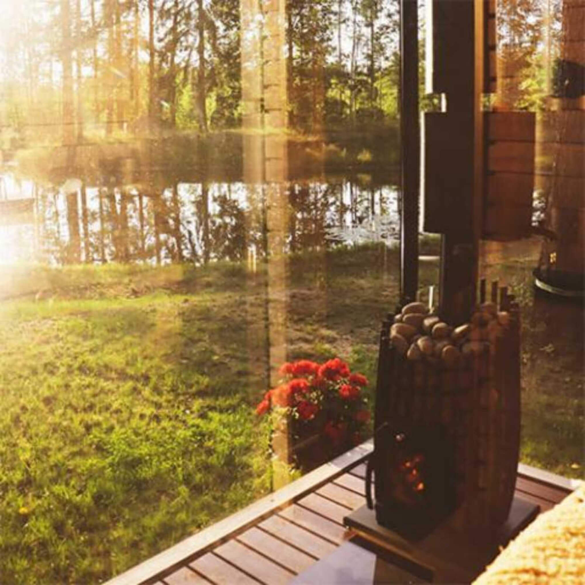 COZY HEAT COZY SW Cylindrical Shape Wood Burning Sauna Stove With Sauna Stones - Wood-Burning Sauna Heater