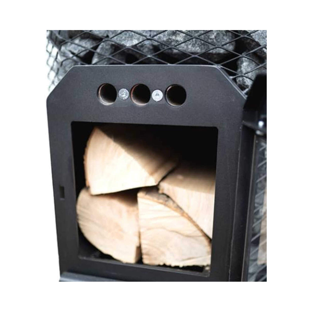 COZY HEAT COZY TW Thru-Wall Wood Burning Sauna Heater Stove - Wood-Burning Sauna Heater