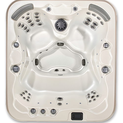 Aspen Spas Pioneer Hot Tub 5 Adults  7'&Spa– Compact Luxury with Dual Captain’s Chairs for Ultimate Relaxation