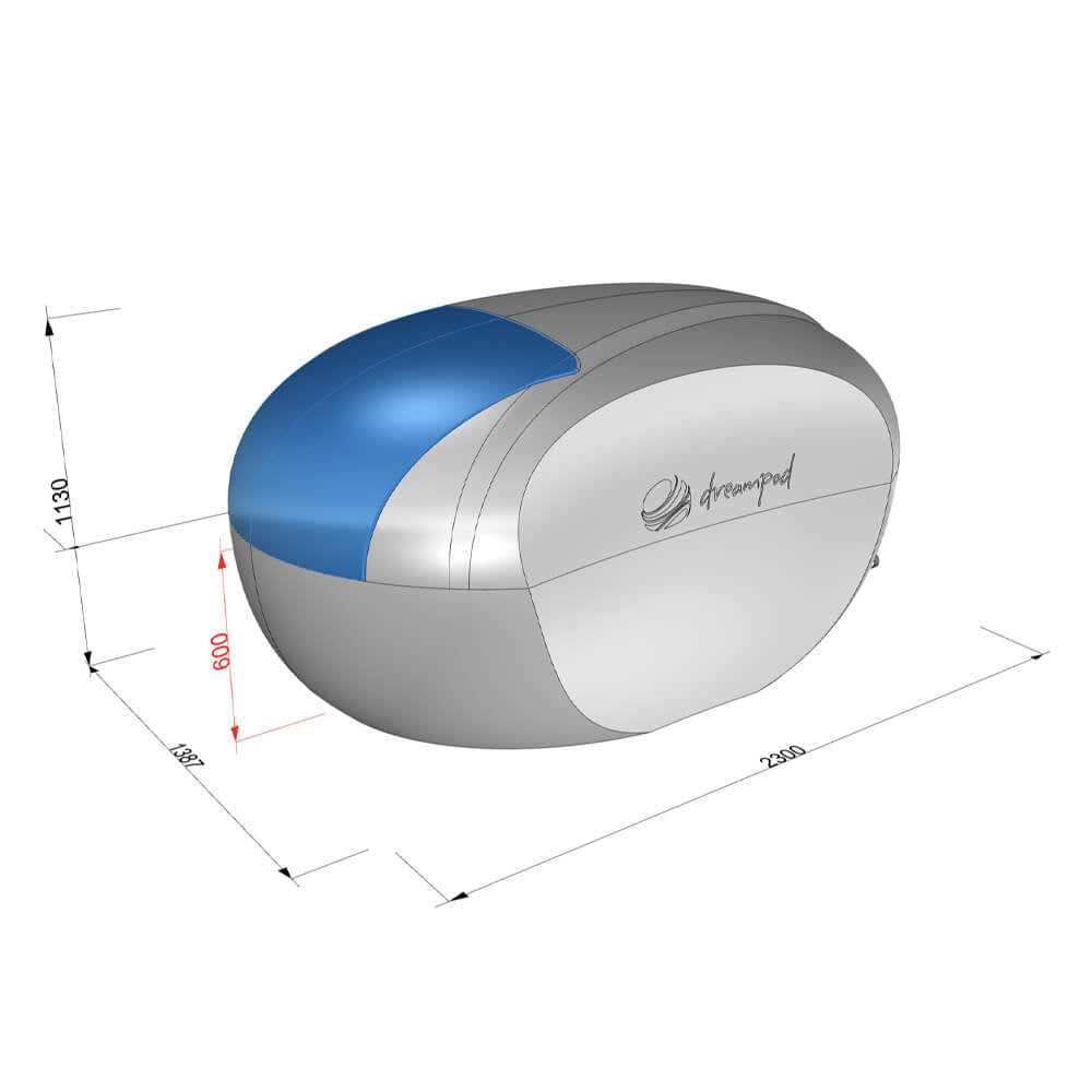 Dreampod Dreampod Home Float Plus Premium Fiberglass Floatation Tank - Sensory Deprivation Tanks