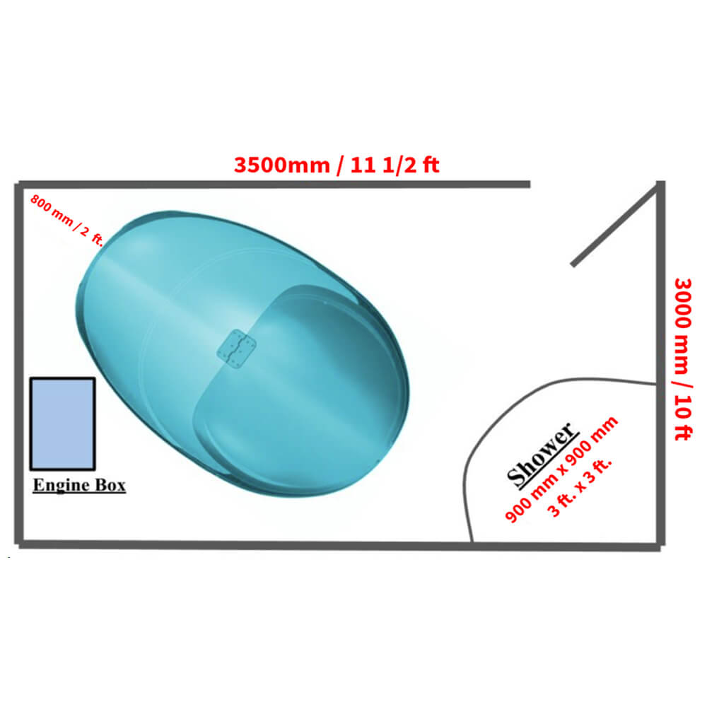 Dreampod Dreampod Sport Commercial Home Flotation Sensory Isolation Tank Pod Spa - Sensory Deprivation Tanks