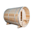 Leisurecraft Dundalk Leisurecraft 4-Person Canadian Timber Serenity Barrel Sauna - Traditional Sauna
