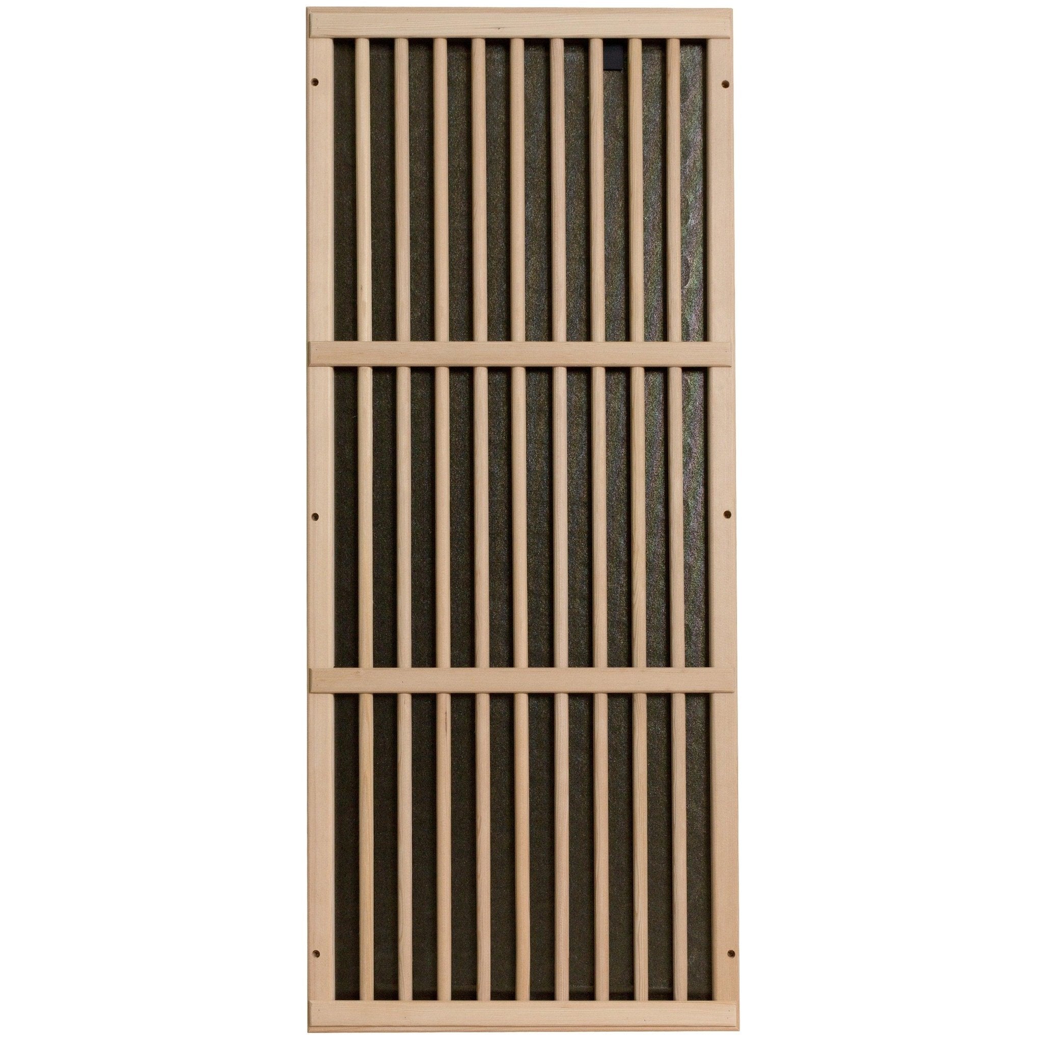 Durasage Health Durasage 2-Person Carbon Infrared Sauna - Canadian Hemlock Wooden Sauna - 1700 Watts - Premium Audio - Infrared Sauna
