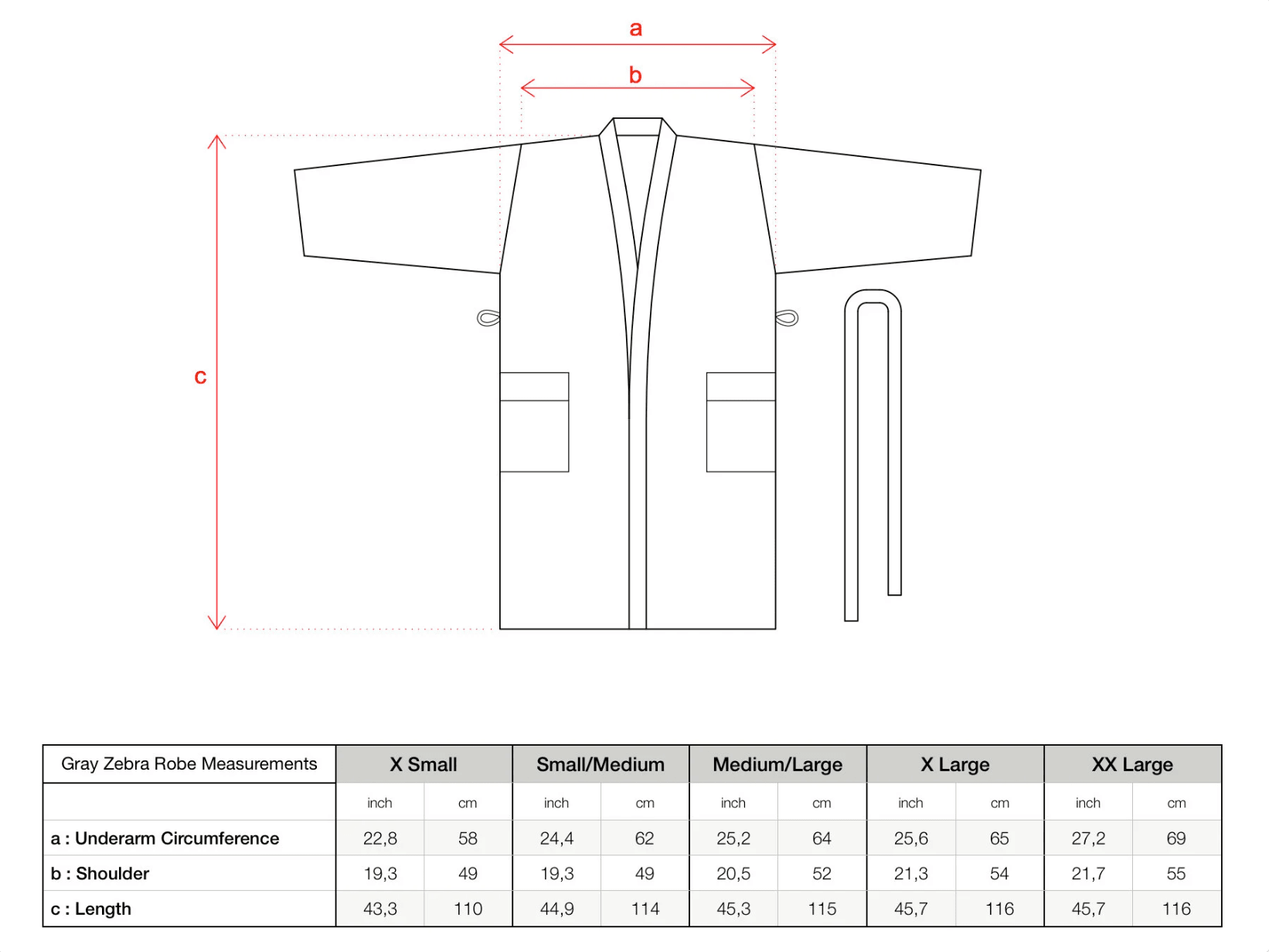 Eastern Woven Easter Woven Abbas Robe - Spa Apparel