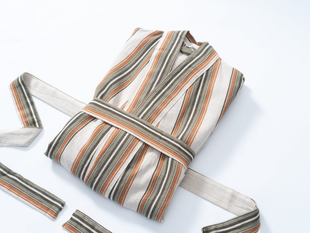 Eastern Woven Easter Woven Attuda Linen Robe - Spa Apparel
