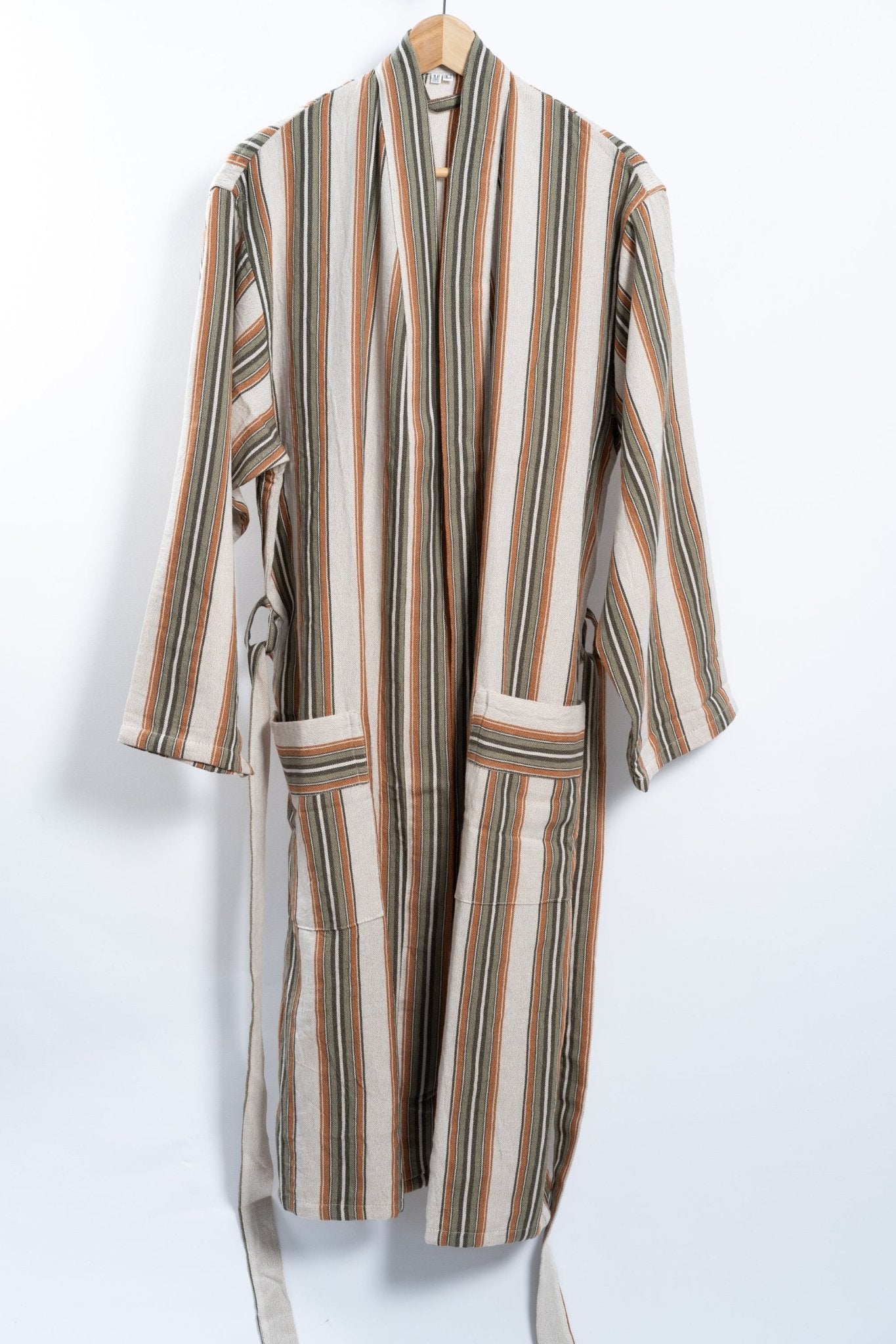 Eastern Woven Easter Woven Attuda Linen Robe - Spa Apparel