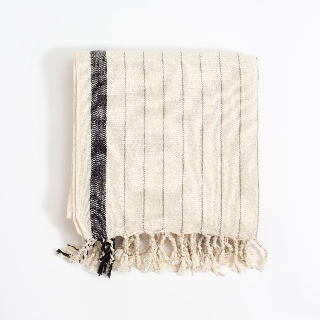 Eastern Woven Easter Woven Drama Santuklu Cotton Linen Towel - Spa Apparel