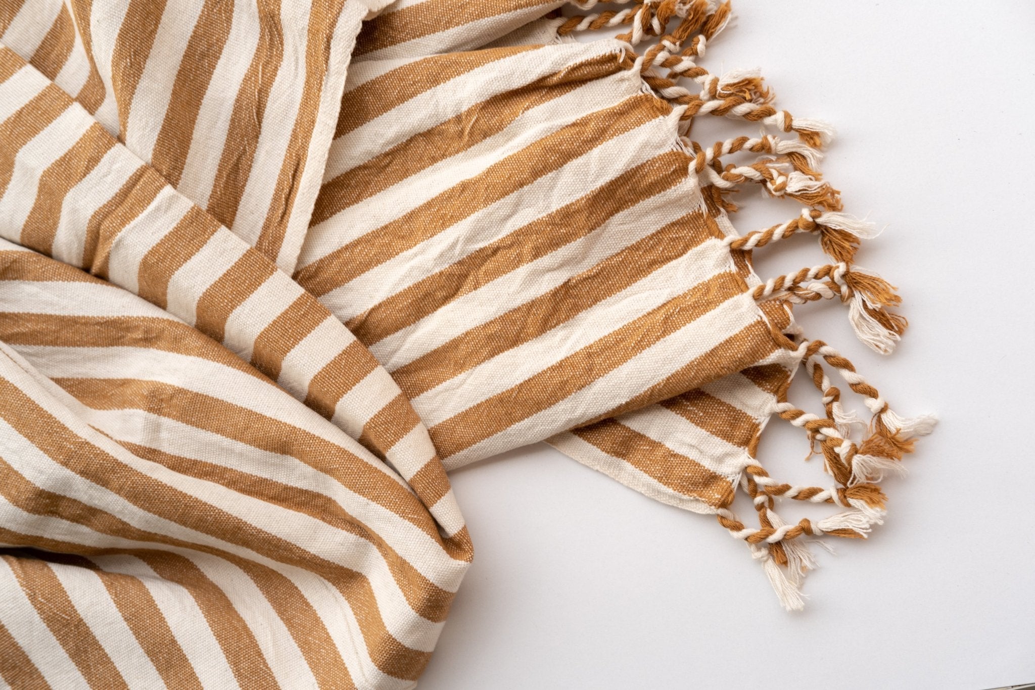 Eastern Woven Easter Woven Girit Biscotto Cotton Linen Towel - Spa Apparel