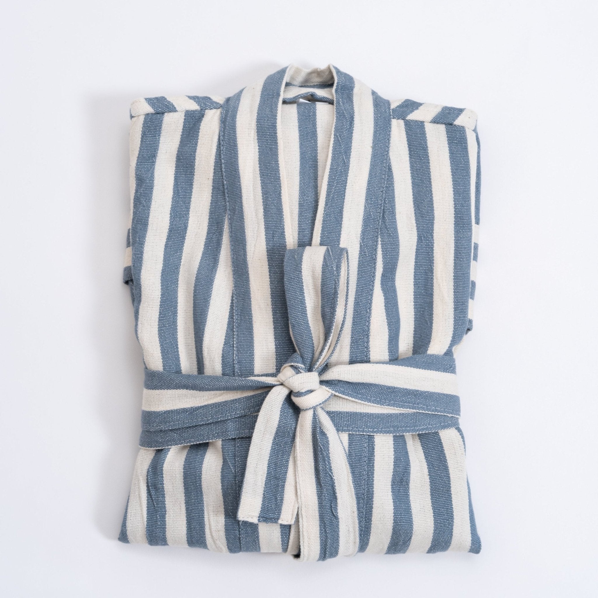 Eastern Woven Easter Woven Girit Blue Robe - Spa Apparel