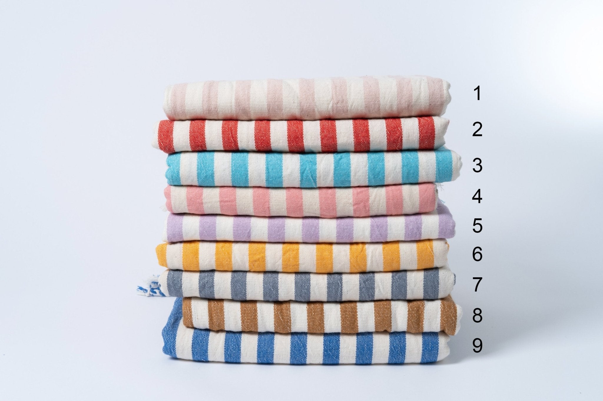 Eastern Woven Easter Woven Girit Cotton Linen Towel Set - Spa Apparel