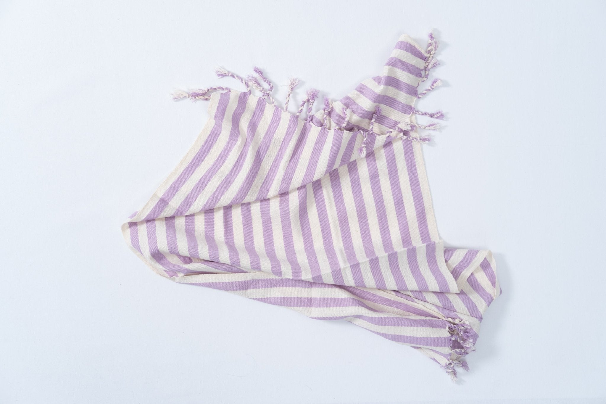 Eastern Woven Easter Woven Girit Lilac Cotton Linen Towel - Spa Apparel