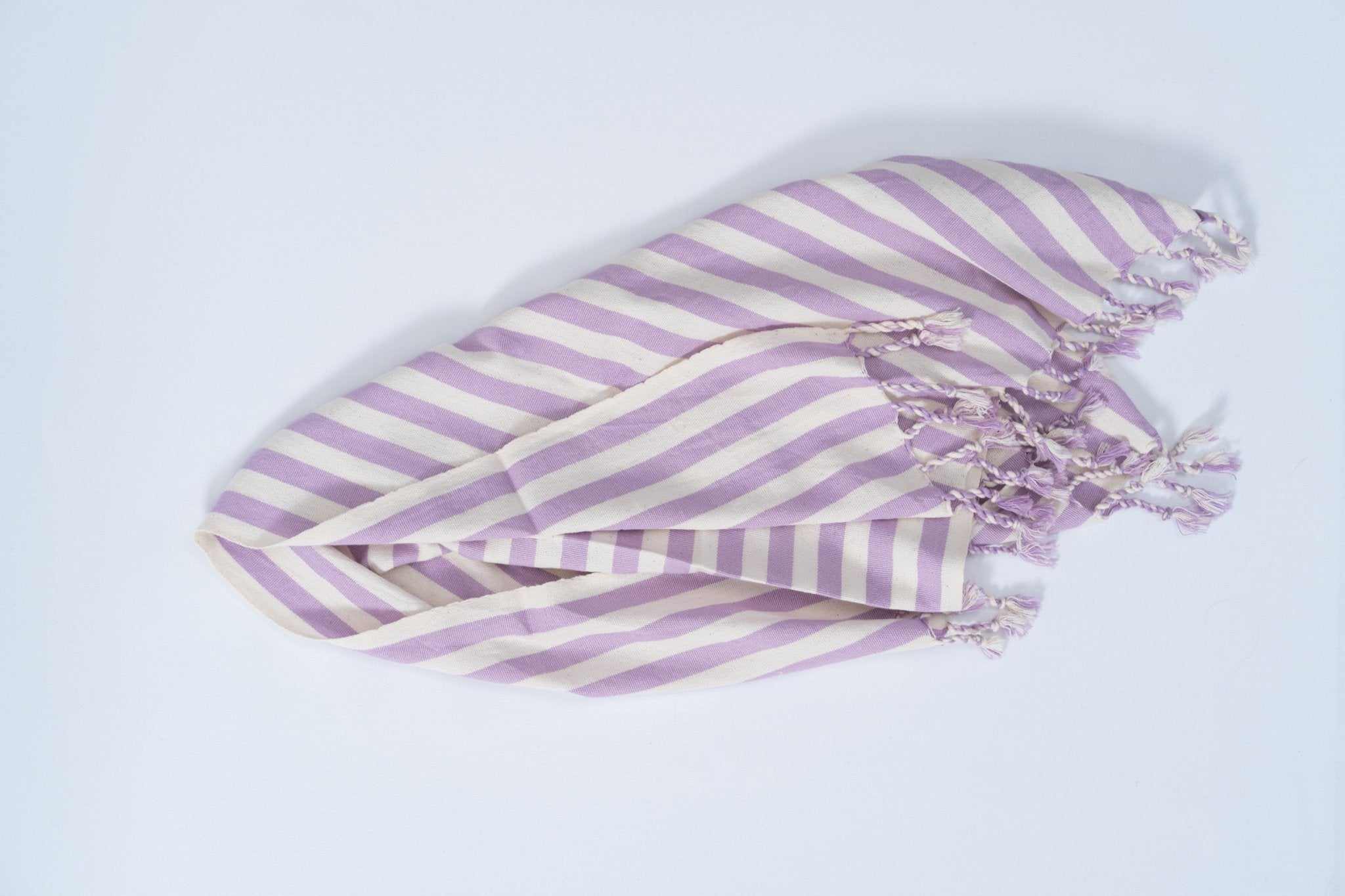Eastern Woven Easter Woven Girit Lilac Cotton Linen Towel - Spa Apparel