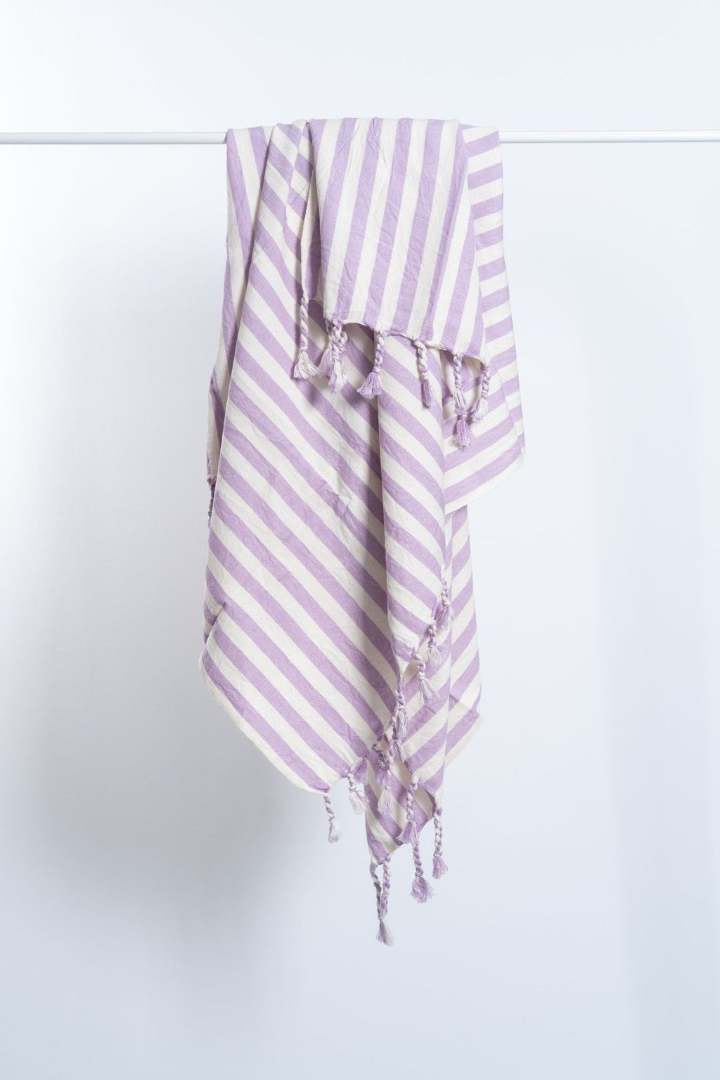 Eastern Woven Easter Woven Girit Lilac Cotton Linen Towel - Spa Apparel