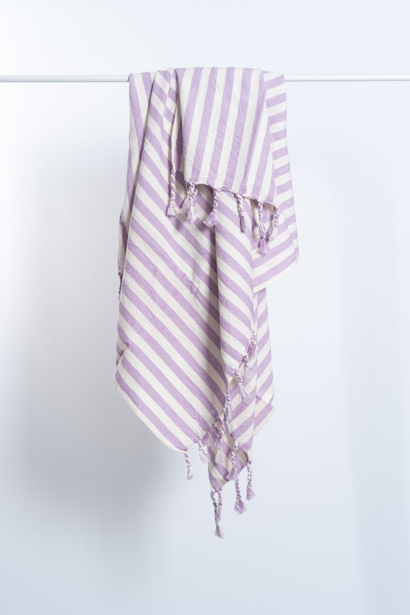Eastern Woven Easter Woven Girit Lilac Cotton Linen Towel - Spa Apparel