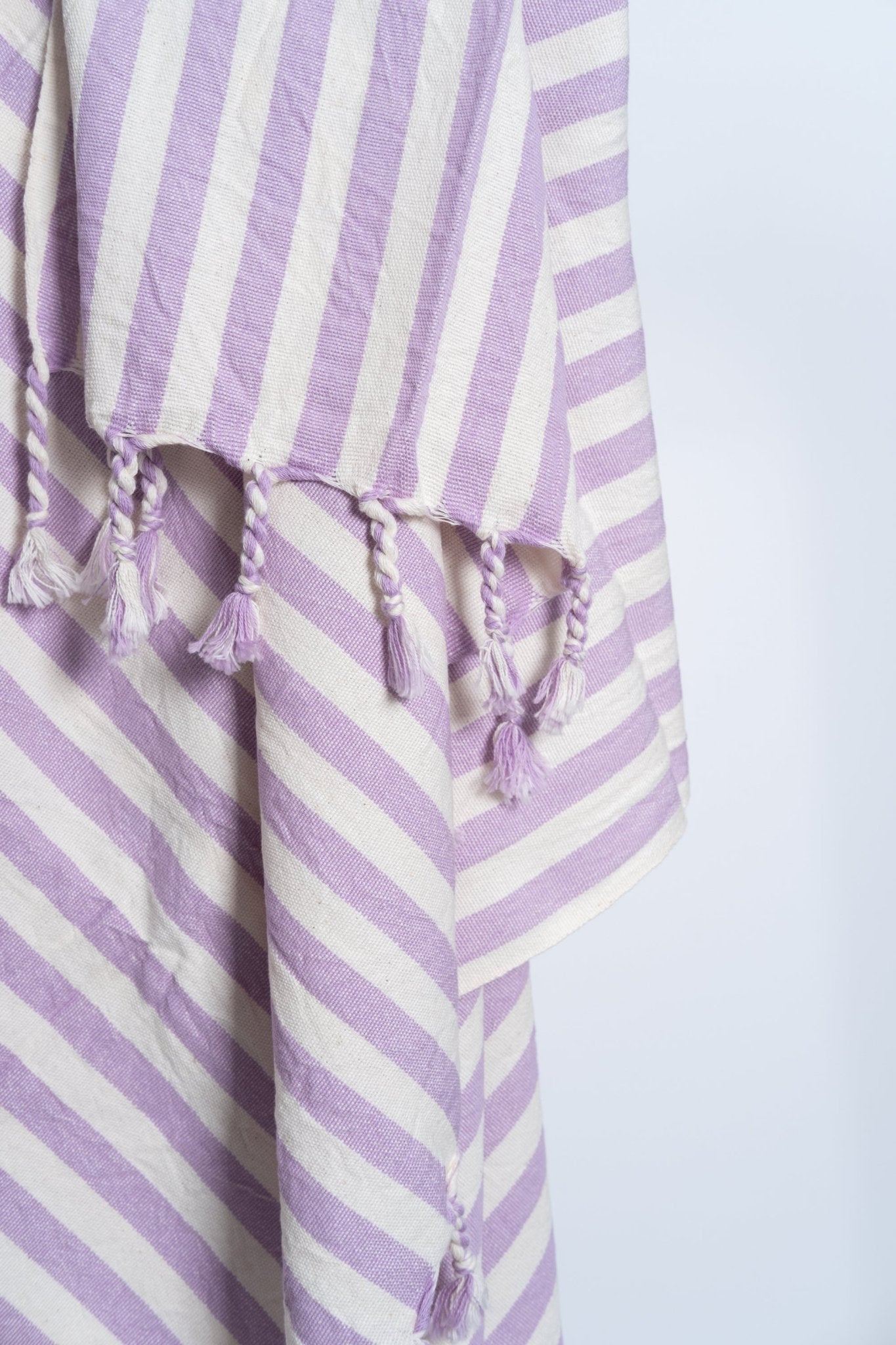 Eastern Woven Easter Woven Girit Lilac Cotton Linen Towel - Spa Apparel