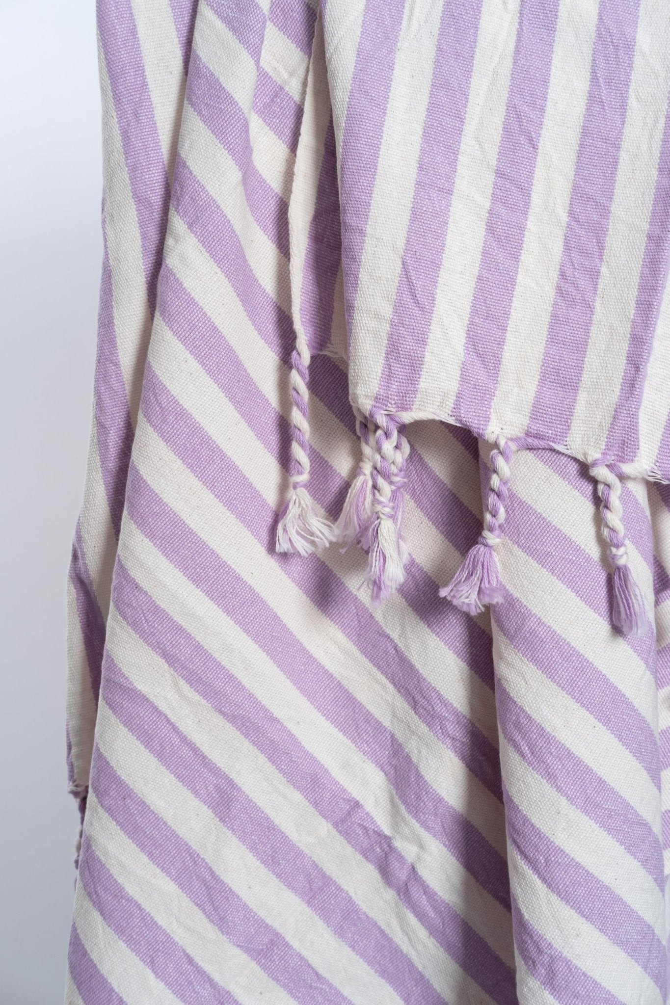 Eastern Woven Easter Woven Girit Lilac Cotton Linen Towel - Spa Apparel