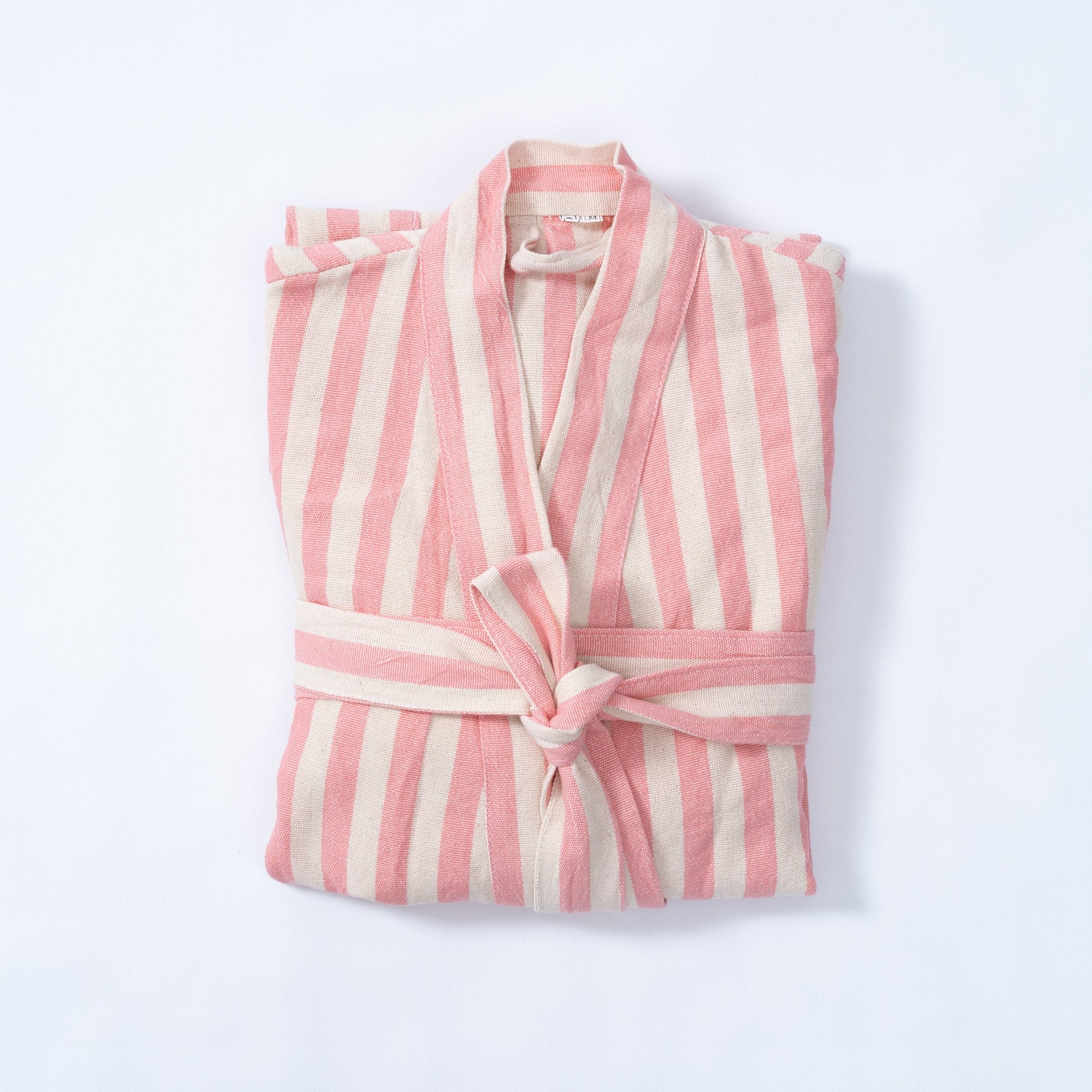 Eastern Woven Easter Woven Girit Pink Robe - Spa Apparel