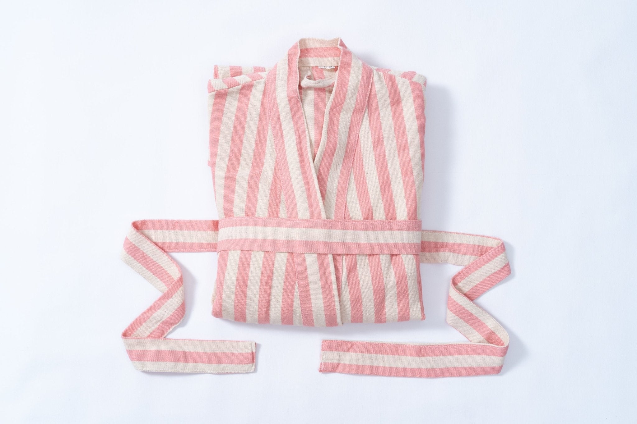 Eastern Woven Easter Woven Girit Pink Robe - Spa Apparel