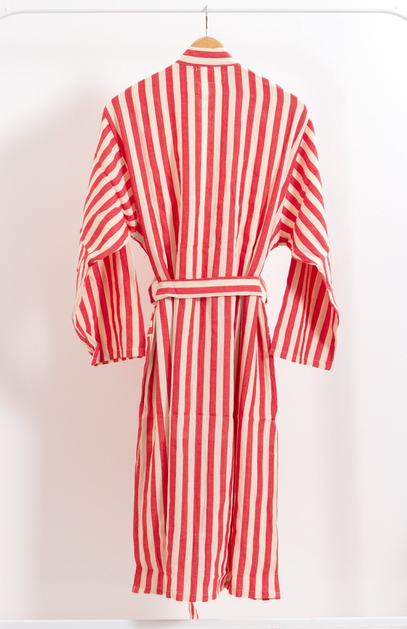 Eastern Woven Easter Woven Red Girit Robe - Spa Apparel