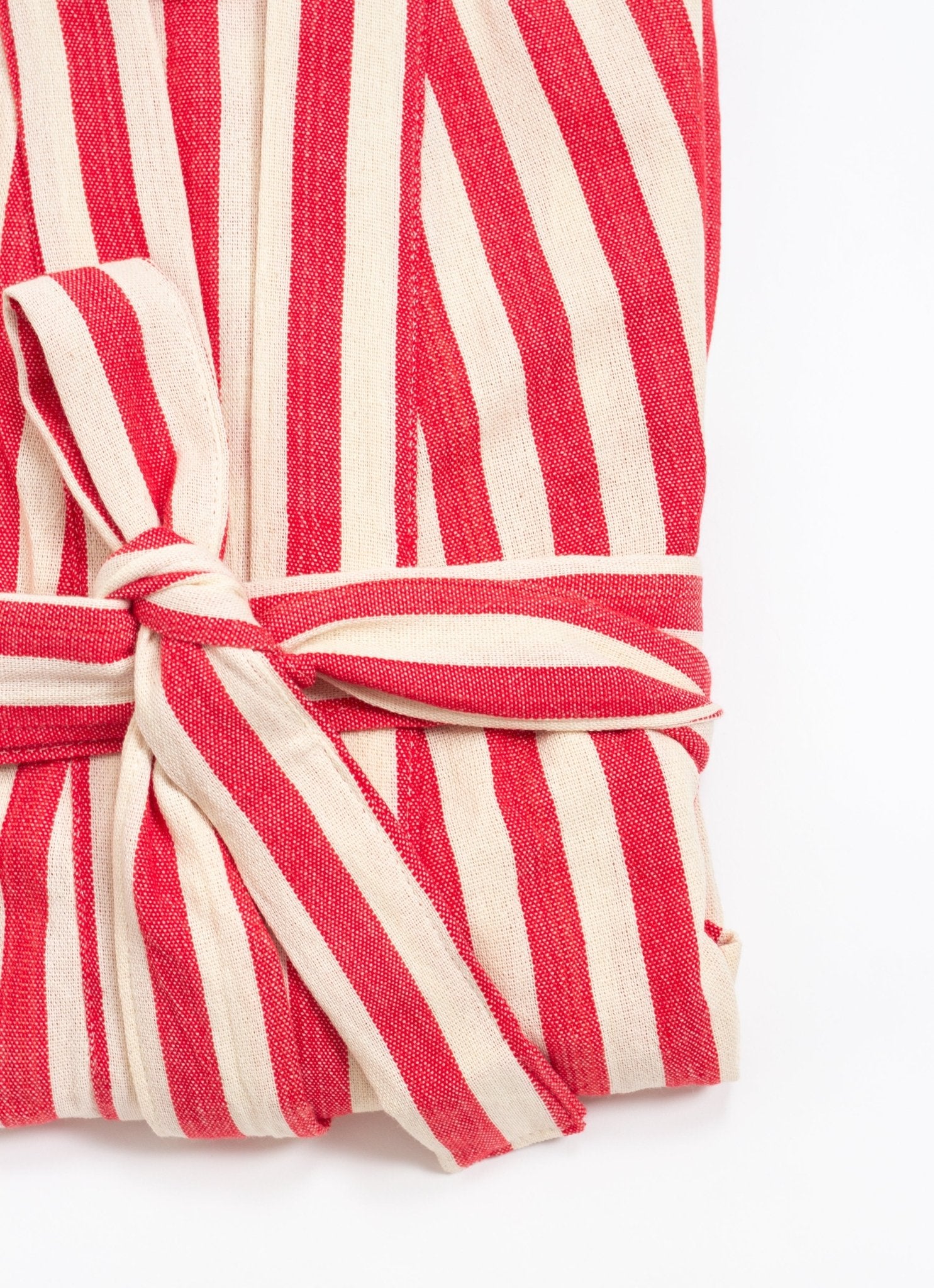 Eastern Woven Easter Woven Red Girit Robe - Spa Apparel