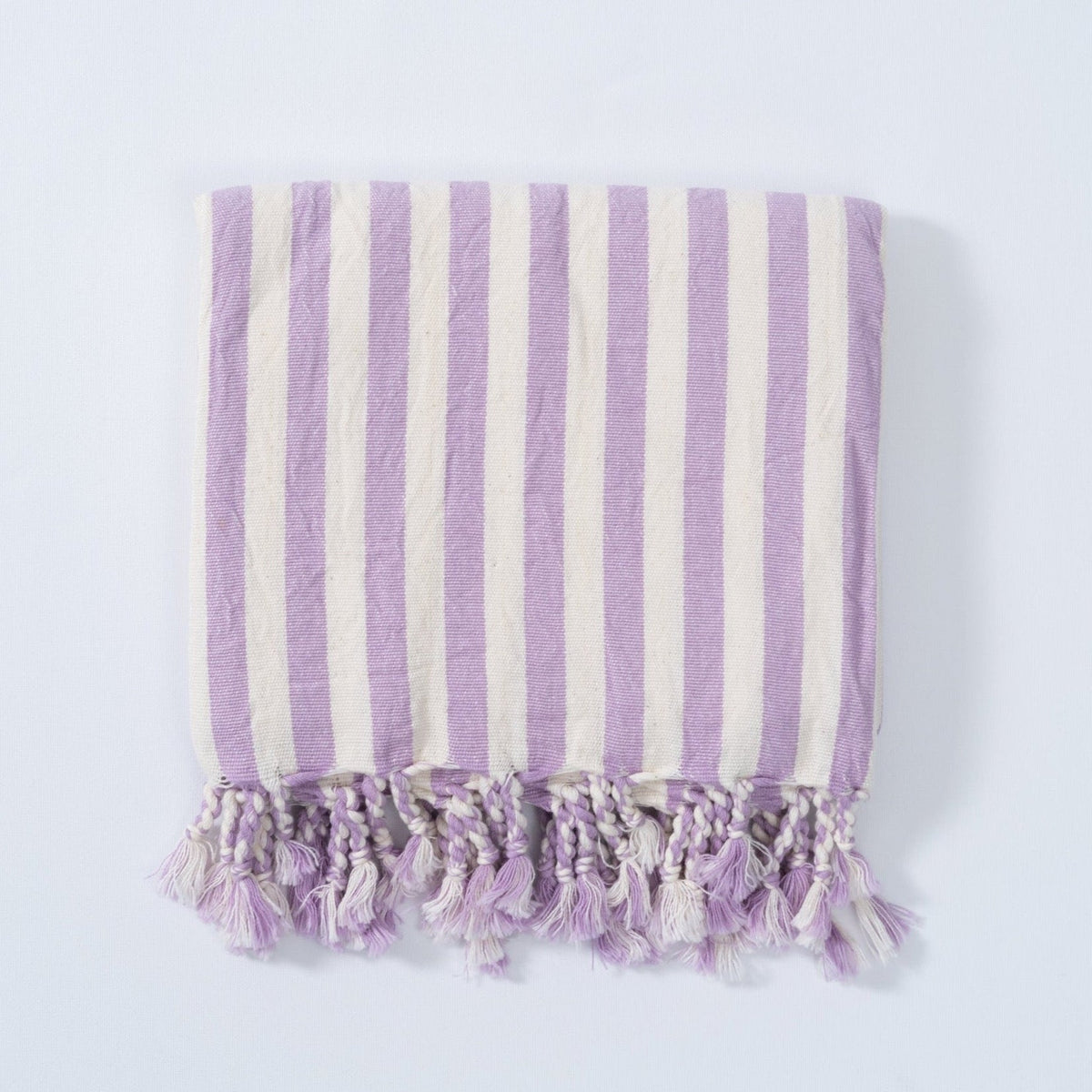Eastern Woven Easter Woven Girit Lilac Cotton Linen Towel - Spa Apparel